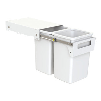 Hideaway Compact HC220H 40L Double Waste Bin