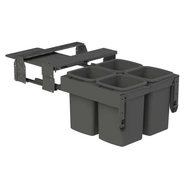 Concelo by Hideaway Waste Bin, 4 x 16Ltr