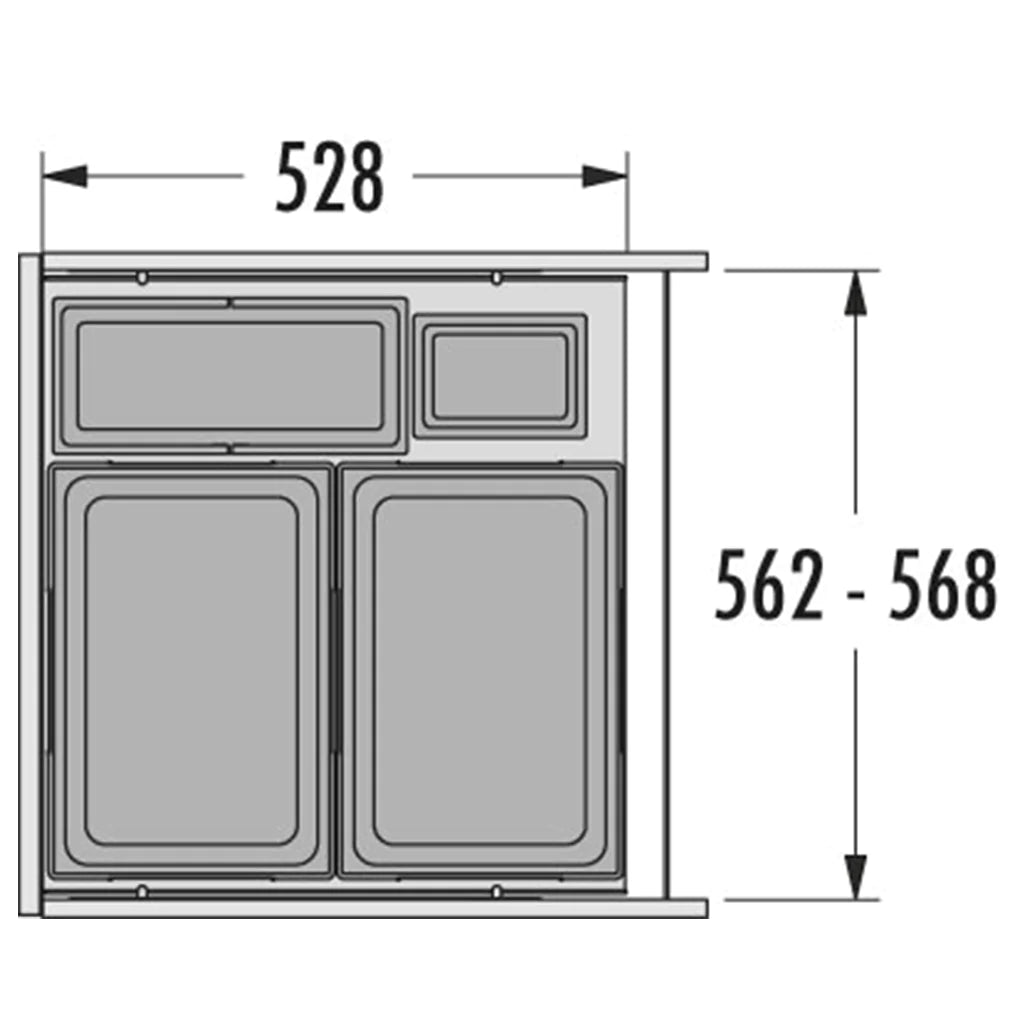 Hafele Hailo Euro Cargo ST60