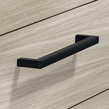 Brushed Brass D Shape Square Bar Handle for Furniture