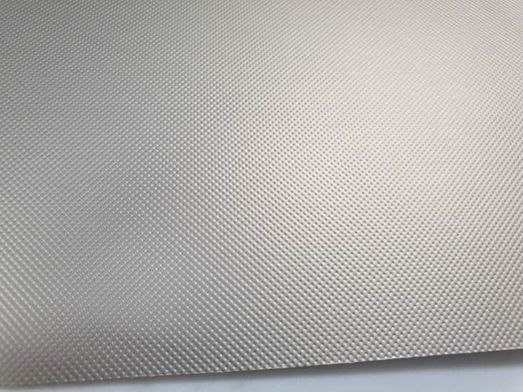 150mm Aluminium Laminate  Kitchen Kickboard – Titanium Ripple Plinth Panel 2.4m