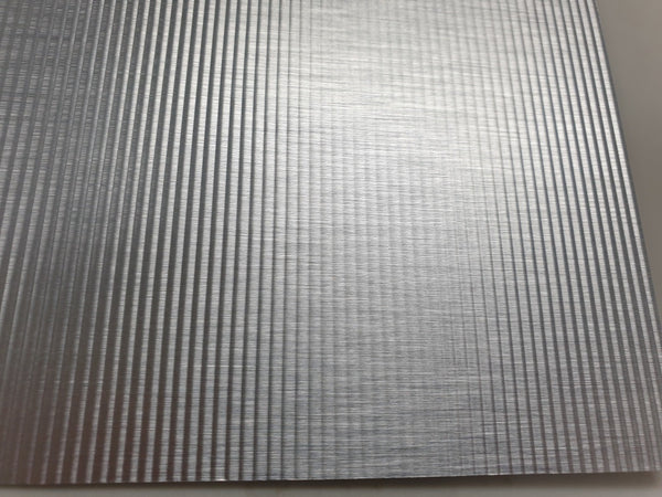 Corrugated Iron Finish Aluminium Laminate Kitchen Kickboard Height 150mm