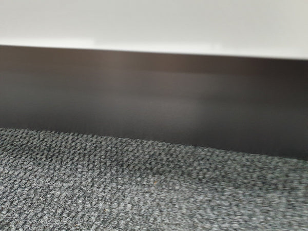 Graphite Look Finish Aluminium Laminate Kitchen Kickboard Height 150mm