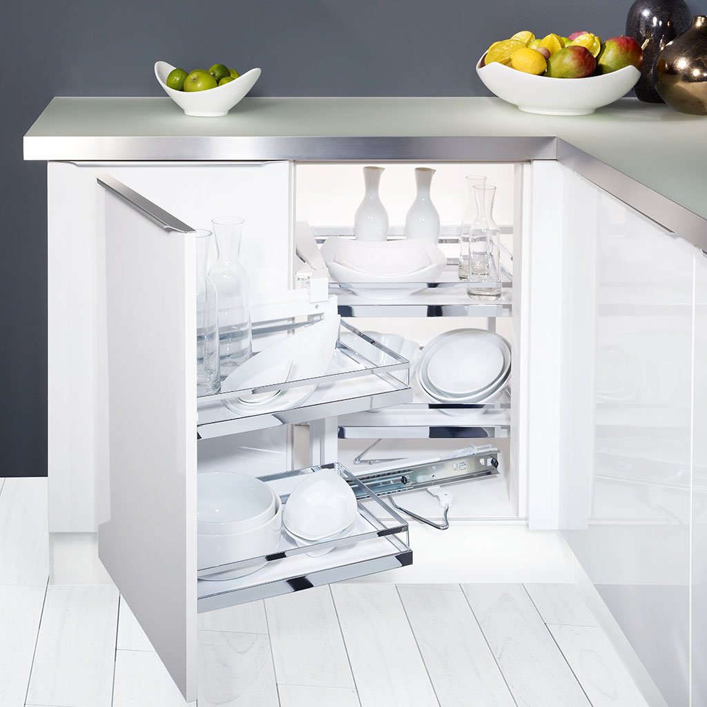 Magic Corner with ClickFixx, Kitchen Corner Storage Unit