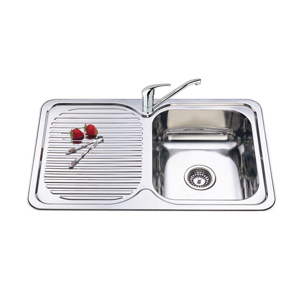 Hafele Single Bowl Sink L/H Drainer Main image