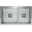 Squareline 1 & 3/4 Bowl Sink - Linen - Stainless Steel