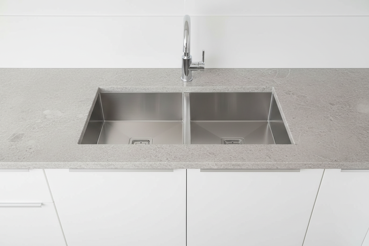 Squareline Double Bowl Sink Secondary image