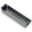 Hafele Squareline Colander Linen - Gun Metal