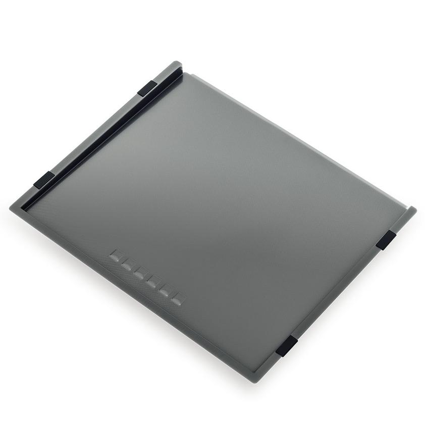 Hafele Squareline Drainer Tray Linen - Gun Metal Main image