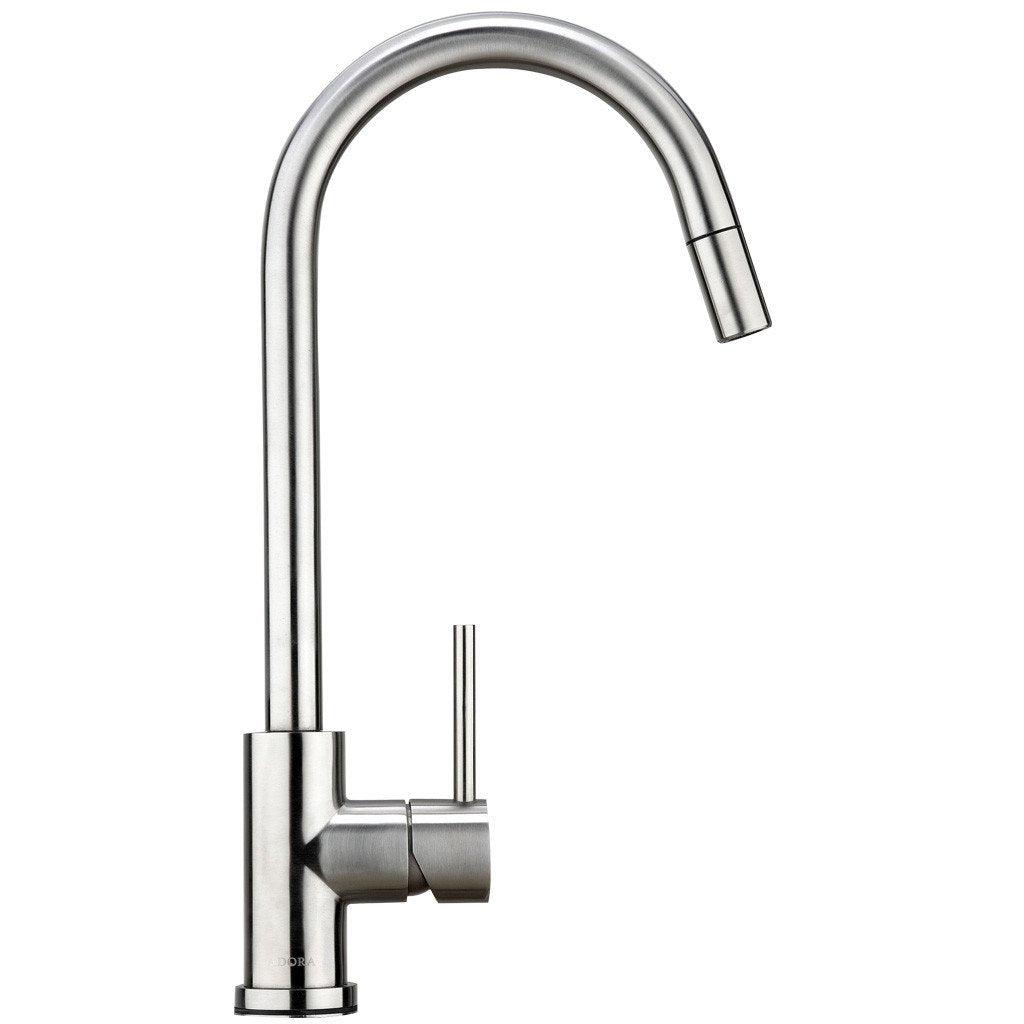 Mixer Tap With Pull-Out Vegi Spray Gooseneck Main image