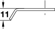 Stainless Steel Matt Brushed Pull Handle - 28X49mm