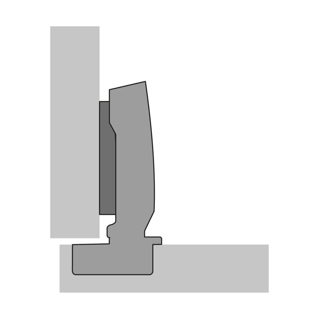 Hettich Black Sensys 110° Soft Close Hinge with Bracket