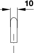 Stainless Steel Bar Handle, Matt Brushed