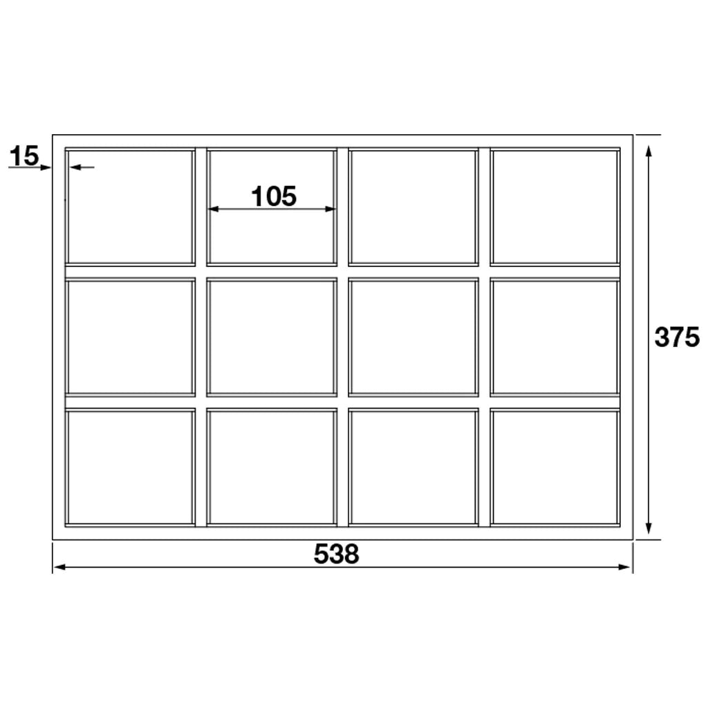 Wardrobe Drawer Inserts With 12 Compartments
