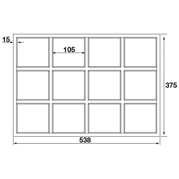 Wardrobe Drawer Inserts With 12 Compartments