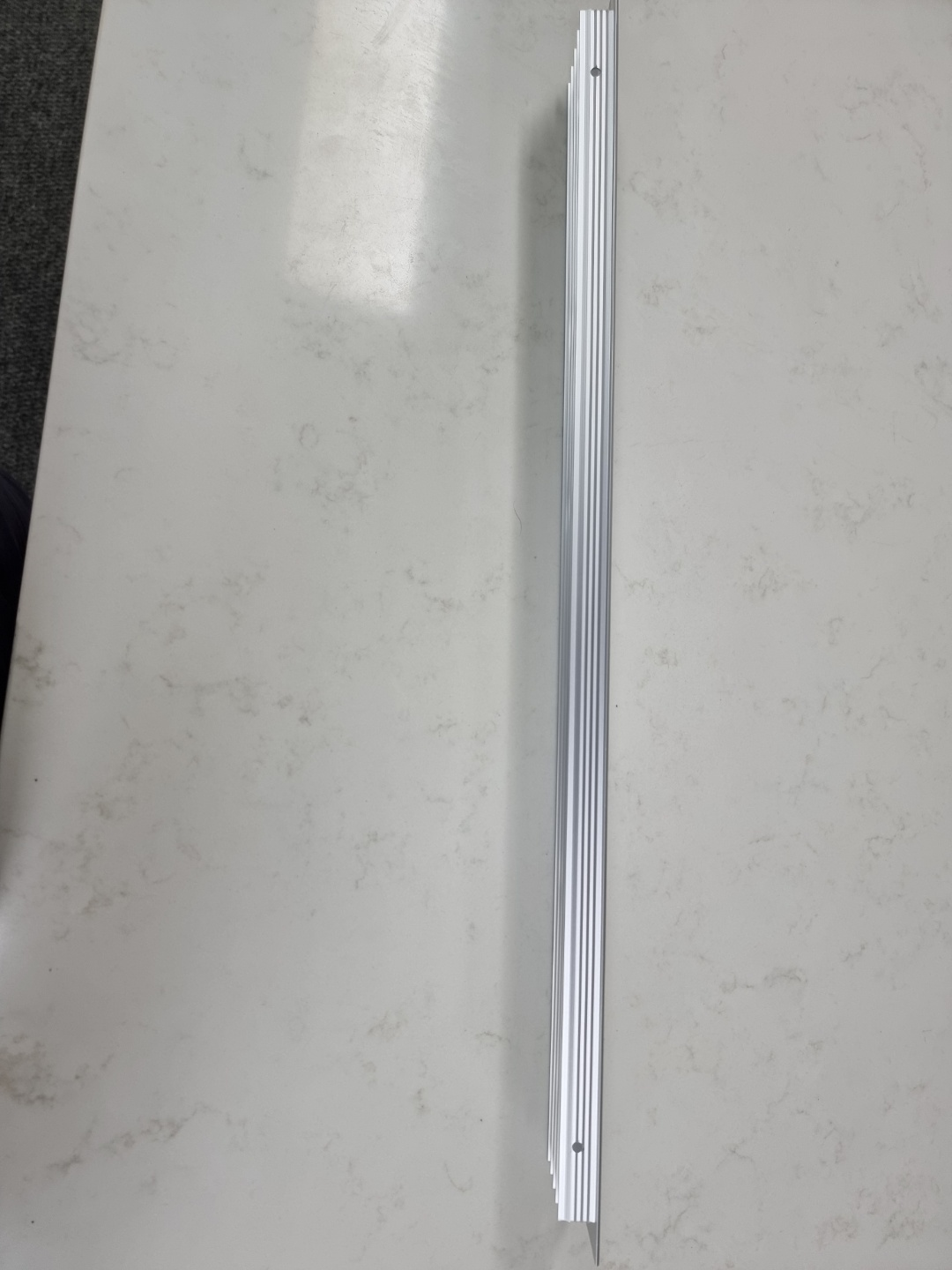 Aluminium Vent Grill For Fridge, 570mm X 61mm, Aluminium Secondary image