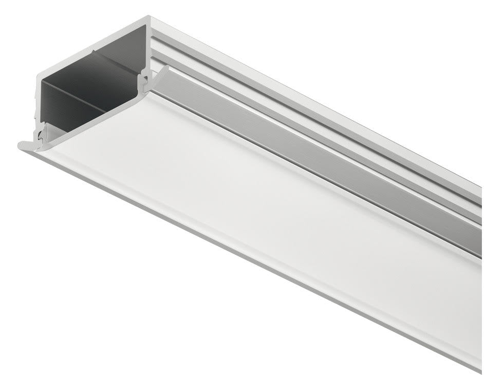 Aluminium Channel for LED Strip Lights, HafeleLoox Profile Recess Mount Main image