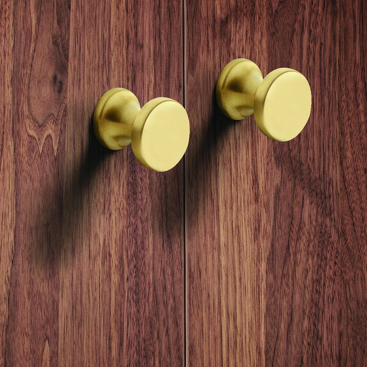 Brass Door Knob, Polished Chrome or Matt Nickel Plated Secondary image