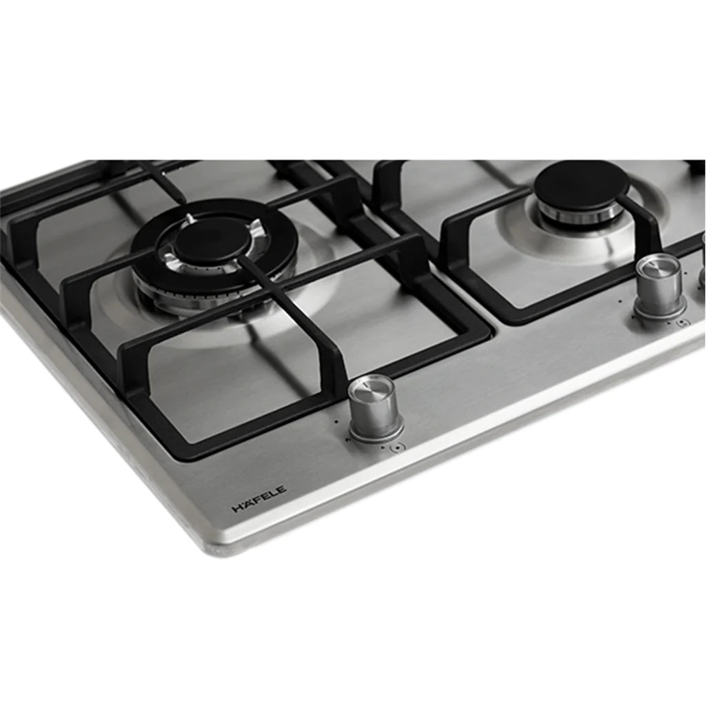 Hafele 90cm Gas Cooktop with Wok Burner