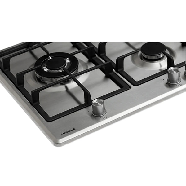 Hafele 90cm Gas Cooktop with Wok Burner