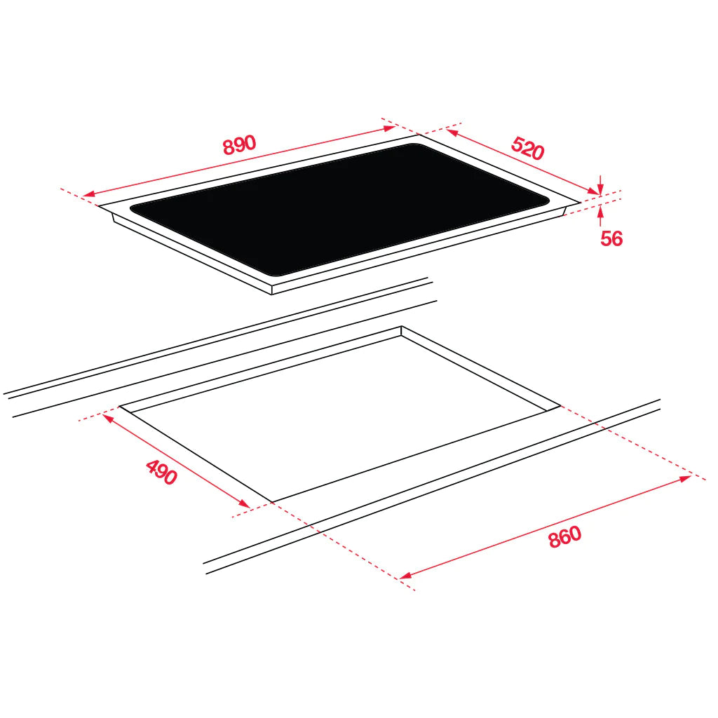 Hafele 90cm Induction Cooktop Secondary image