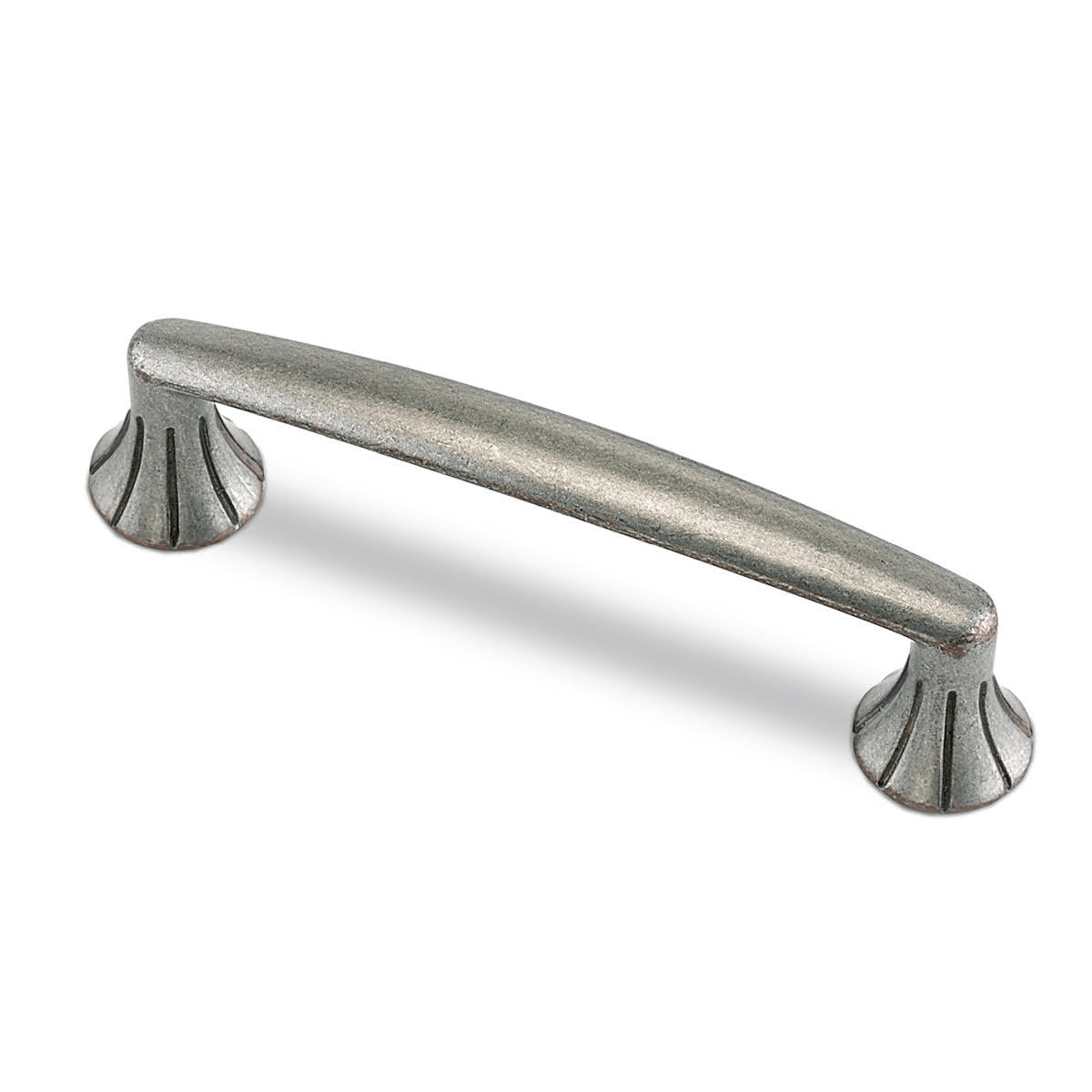 Handle Salacia, Hole Spacing 128, L 151, Antique Pewter Effect