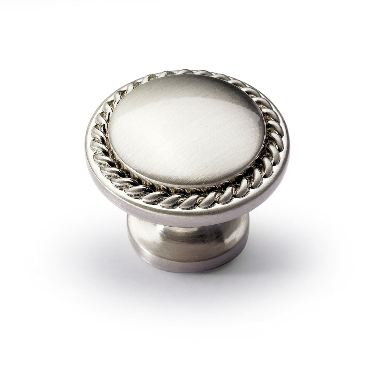Knob Salemi, H 23mm, Brushed Stainless Steel Main image