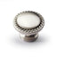 Knob Salemi, H 23mm, Brushed Stainless Steel