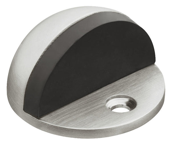 Half Moon Floor Mounted Door Stops, Stainless Steel Matt