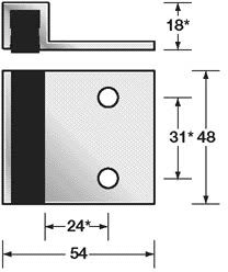 Bolt Through Partition Fittings, Bumper Main image