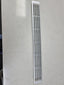 Aluminium Vent Grill For Fridge, 570mm X 61mm, Aluminium