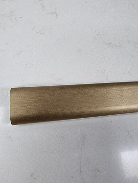 Wardrobe Rail Brushed Dark Brass, Aluminium, Hangs Clothes