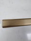 Wardrobe Rail Brushed Dark Brass, Aluminium, Hangs Clothes