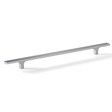 Chrome-Plated Aluminium Handle with Base