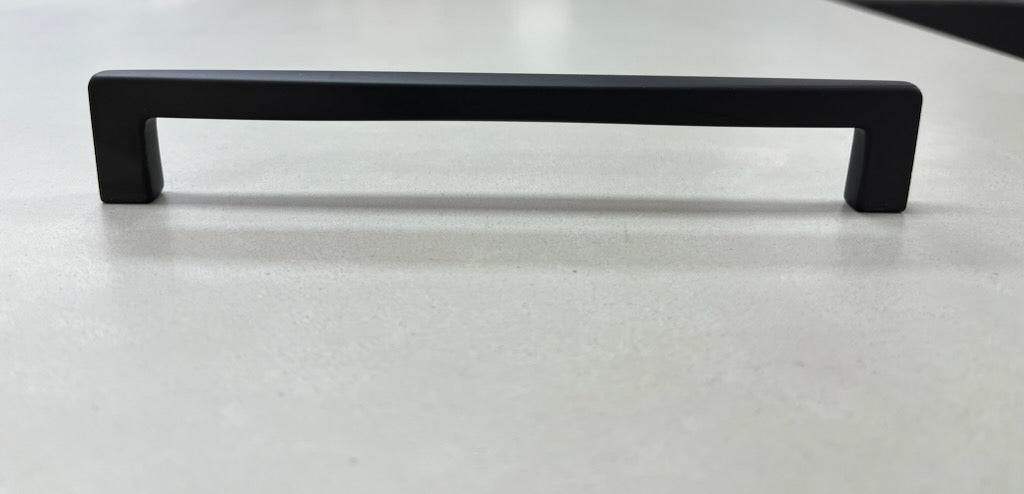 Angol Handle with Contemporary Style, Matte Black Main image