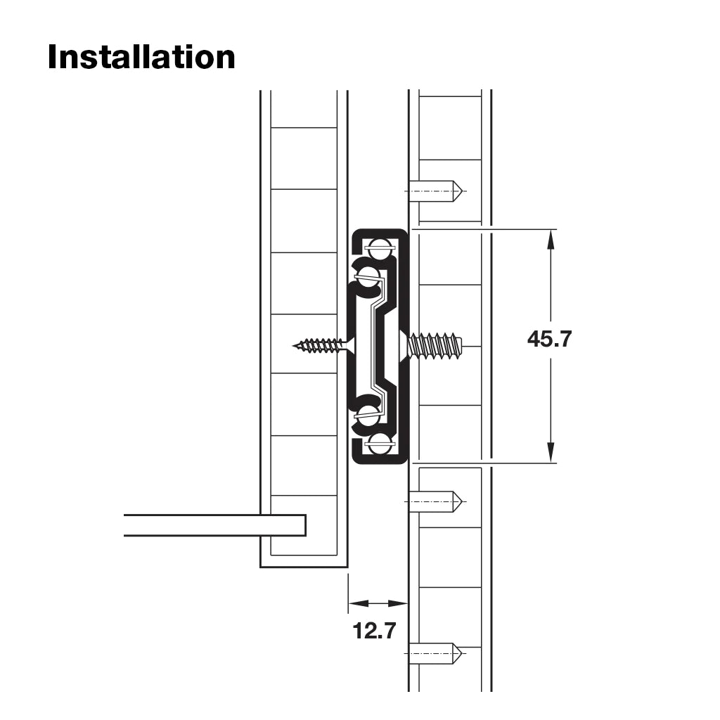 Ball Bearing Drawer Runner