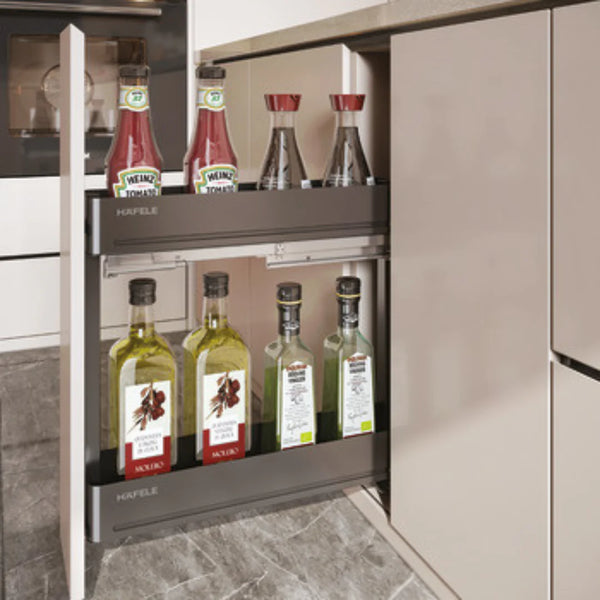 Hafele Utensio Plus H2 Base Pull-Out Unit, Steel