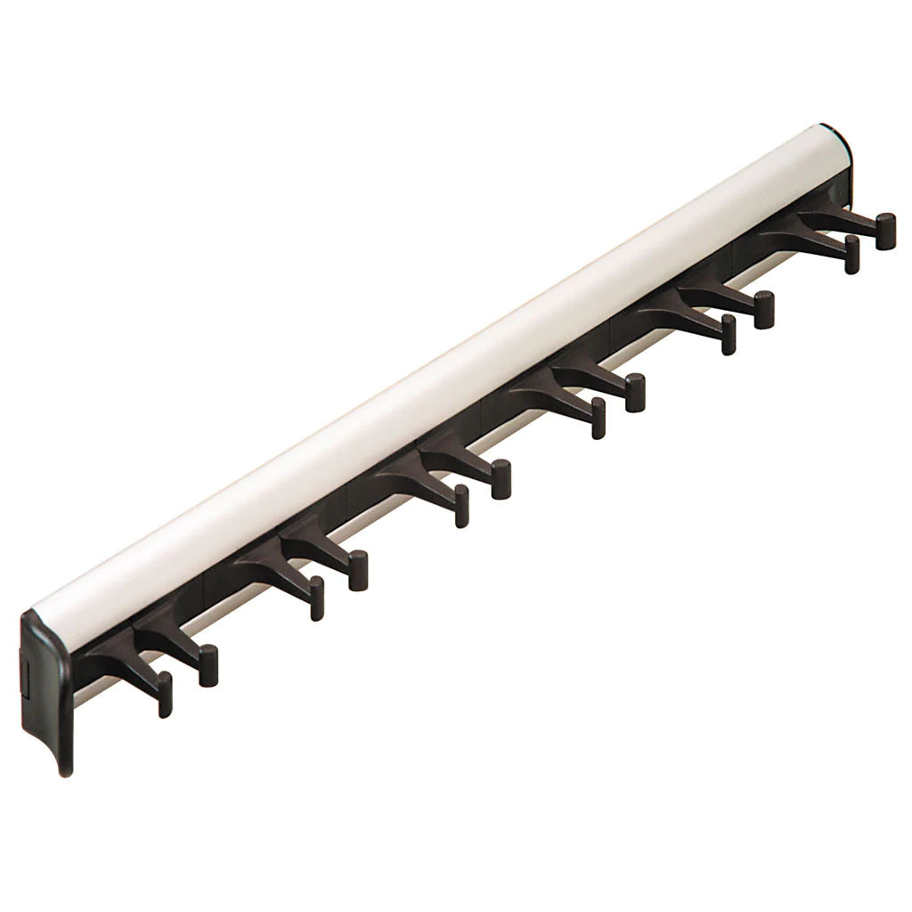 Hefele Belt Rack 3/4 Extension Slide with Plastic hooks Secondary image