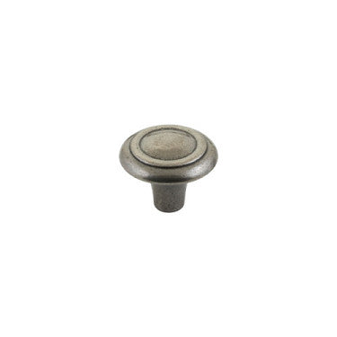 Winchester Kitchen Cabinet Knob Pewter, Vintage Look Main image