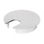 Round Cable Outlet Chrome Plated Zinc