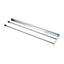 Veronar, Pull Out Towel Rail, 2 Arm, Chrome Plate