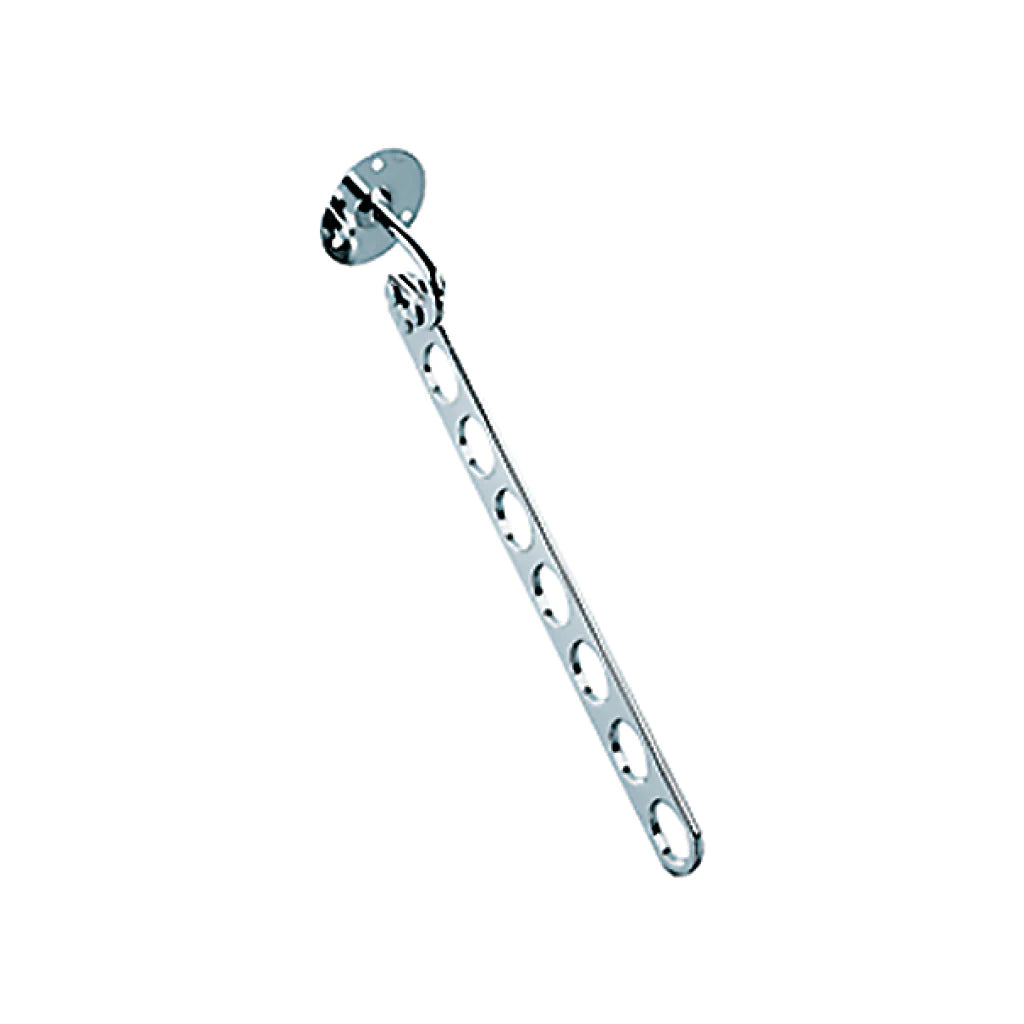 Hefele Coat Hanger Rail, Polished Chrome Plated Main image