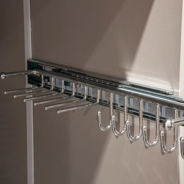 Starax Pull-Out Combi Rail Rack, Steel