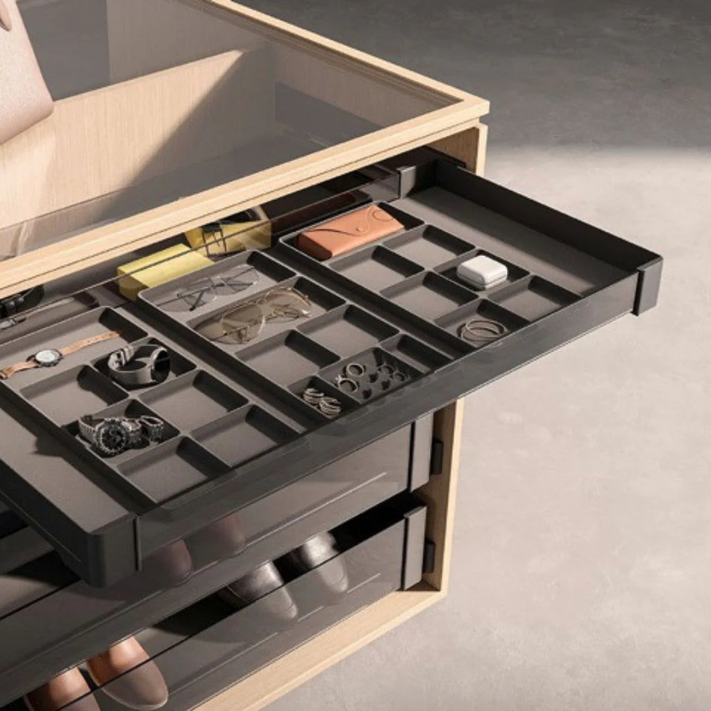 Conero Pull Out Drawer with Flock Inserts, 72H