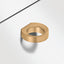 Round Knob with Hole for Kitchen, Vanity & Cupboard Furniture