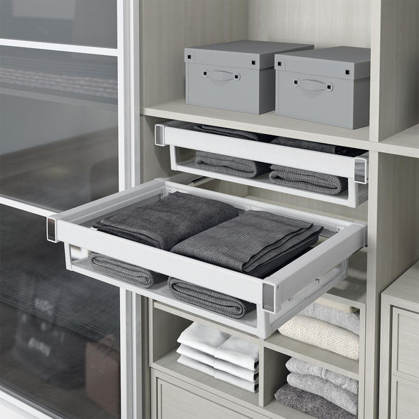 Storg Riki 600mm Deep Drawer, Aluminium frame