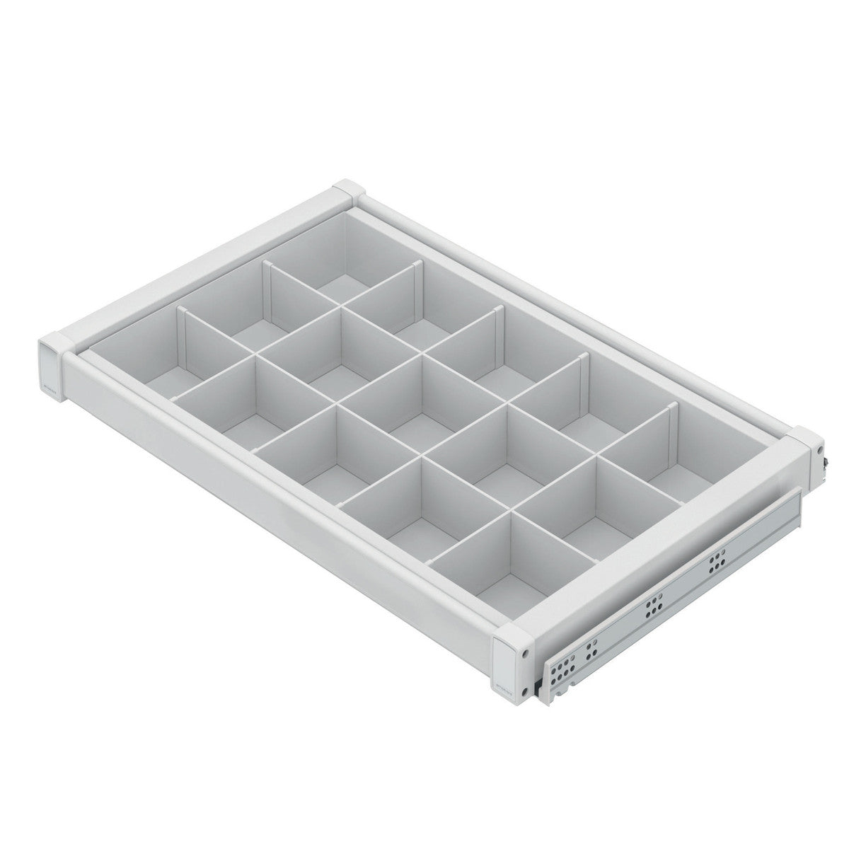 Soft Close Pull-Out drawer with Plastic Dividers, 900mm