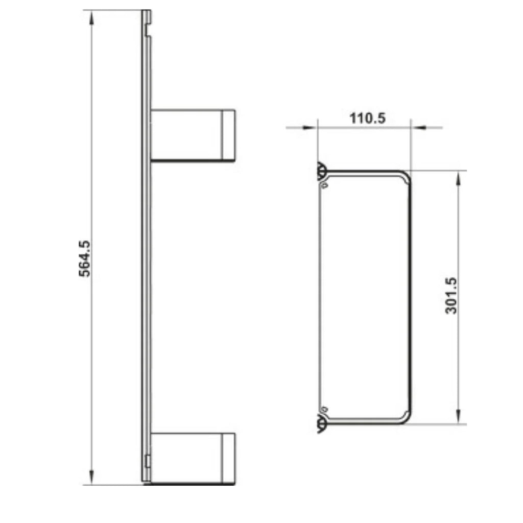 Hafele Utensio Plus H2, Door Rack