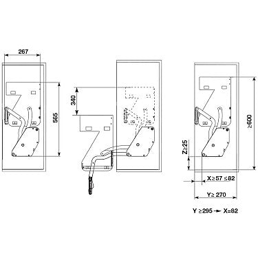 iMove Double Tray, Pull Down Unit