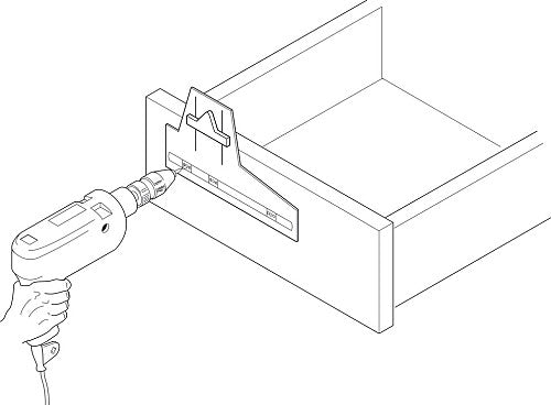 Handle Drilling Jig - Drill Holes for Cabinet & Drawer Handles